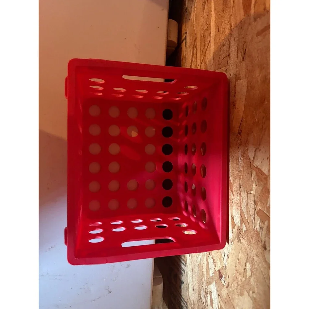 Plastic Storage Crate – Multiple Colors & Sizes – Clean, Durable, Ready to Use
